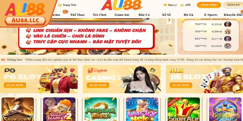 Đăng Nhập Au88 - Hướng Dẫn Chi Tiết, Nhanh Chóng Chính Xác 1 Đăng nhập Au88 để trải nghiệm mang lại nhiều lợi ích hấp dẫn