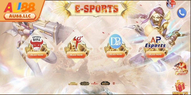 Esport Au88 - Lựa Chọn Uy Tín Hàng Đầu Cho Game Thủ 1 Esport Au88 cam kết đem lại trải nghiệm chơi game an toàn, bảo mật và công bằng