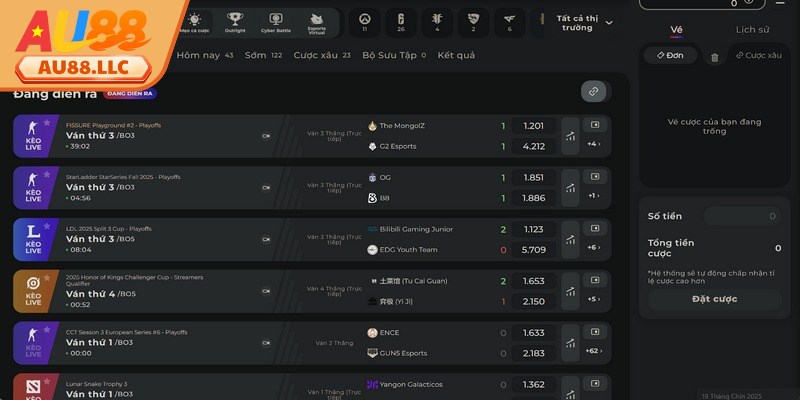 Esport Au88 - Lựa Chọn Uy Tín Hàng Đầu Cho Game Thủ 2 Lý do nên lựa chọn Esport Au88 để giải trí