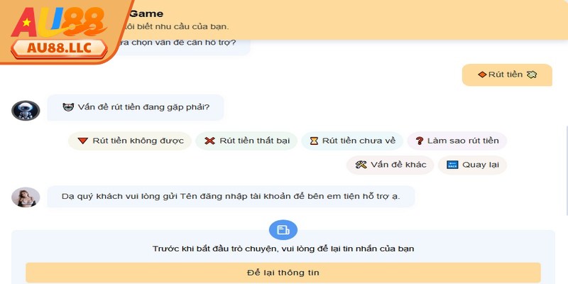 Rút Tiền Au88 - An Toàn Siêu Tốc Độ Cho Người Chơi 3 Một số lưu ý quan trọng khi thực hiện rút tiền nhà cái Au88