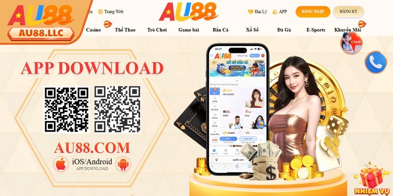 Tải App Au88 – Trải Nghiệm Cược Online Tiện Lợi Mỗi Ngày 2 Quy trình tải app Au88 cho anh em nhanh chóng, an toàn
